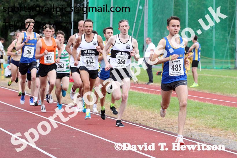 Graded 3000 metres, North East Grand Prix, Monkton, Jarrow. Photo: David T. Hewitson/Sports for All Pics